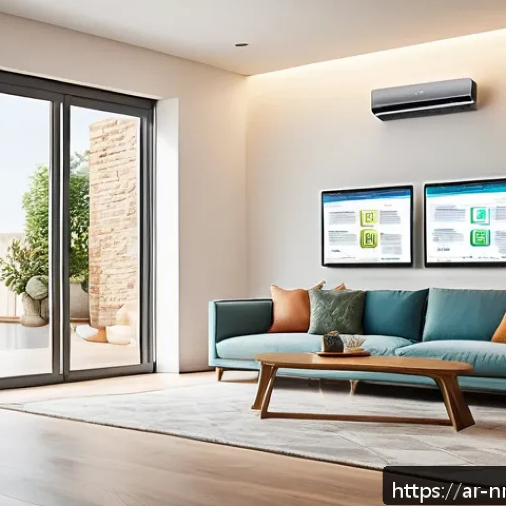에너지 관리 최적화의 기술적 도전 과제 - A modern smart home interior in an Arabic-style residence during a bright day, showcasing advanced m...